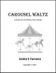 Carousel Waltz piano sheet music cover